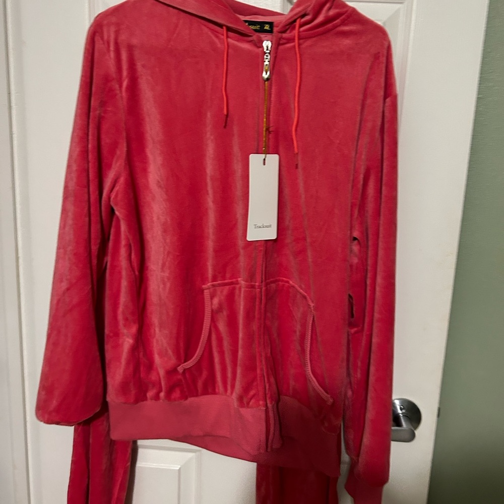 Pink Y2K Tracksuit